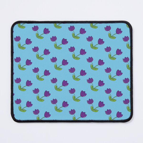 Item preview, Cute Purple Tulip Doodle Seamless Pattern - Spring Floral Print designed and sold by NgernPhanLan.
