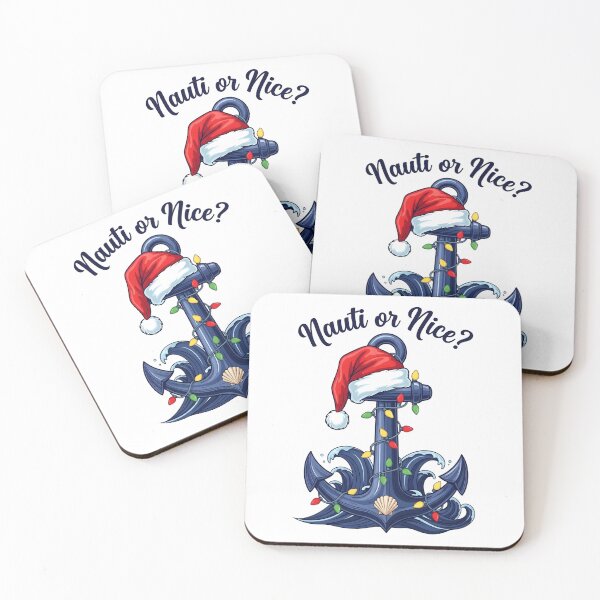 Item preview, Nauti or Nice Christmas designed and sold by BakeryDozen.
