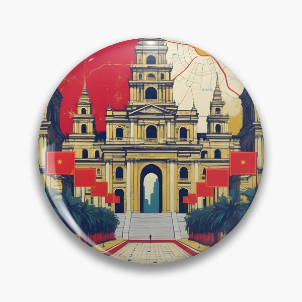Item preview, Can Tho Vietnam 1950s Retro Poster Tourism designed and sold by TravelersGems.