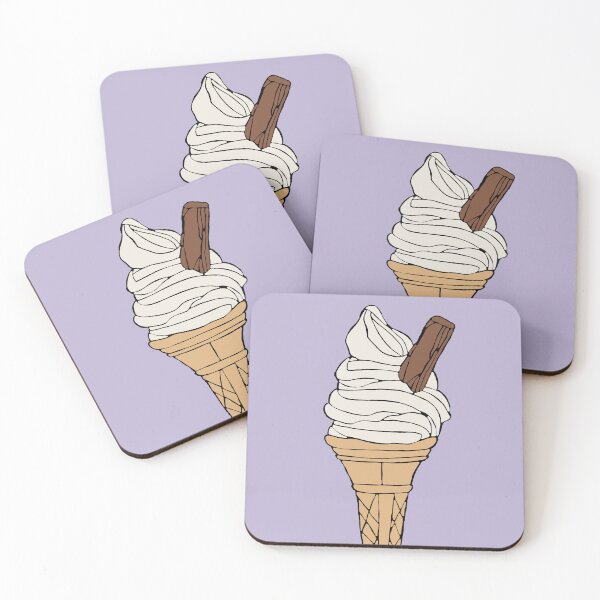 Item preview, Ice Cream With Flake - from an original painting by ArtKara  designed and sold by artkarapainting.