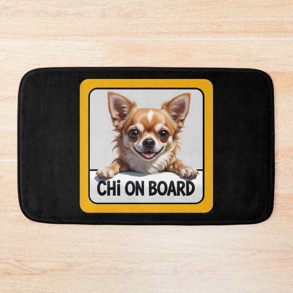 Item preview, Chi On Board - Cute Chihuahua Dog Car Sign designed and sold by SolaoLab.