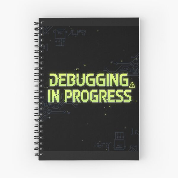 Item preview, Debugging In Progress – Neon Tech Engineer Design designed and sold by loccotown168.
