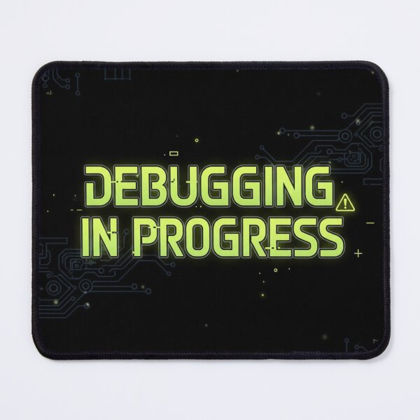 Item preview, Debugging In Progress – Neon Tech Engineer Design designed and sold by loccotown168.