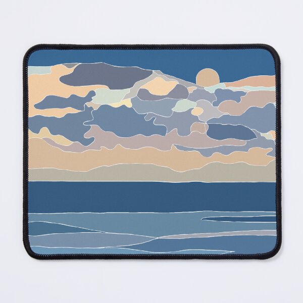 Item preview, Watergate Bay - Sunset - from an original artwork by ArtKara designed and sold by artkarapainting.