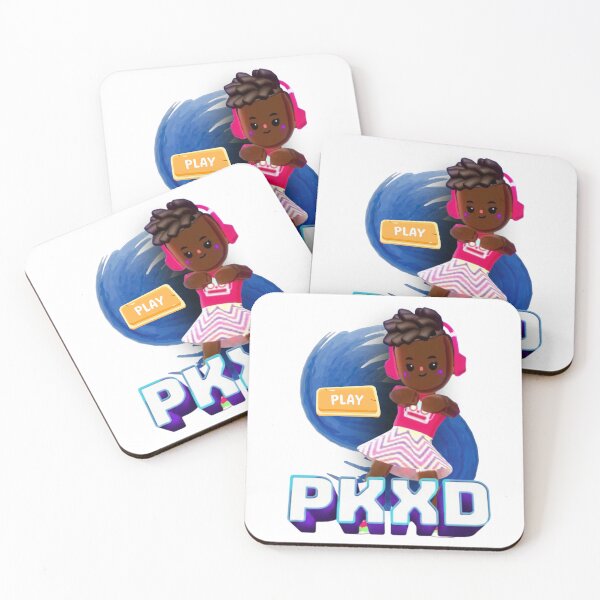 Item preview, PKXD Play Button Gamer Girl – Cute Gaming Avatar Design designed and sold by Ynteen.