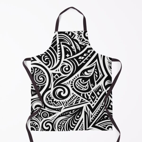 Item preview, Bold Maori Tribal Pattern with Intricate Cultural Aotearoa Motifs designed and sold by BestDetailer.