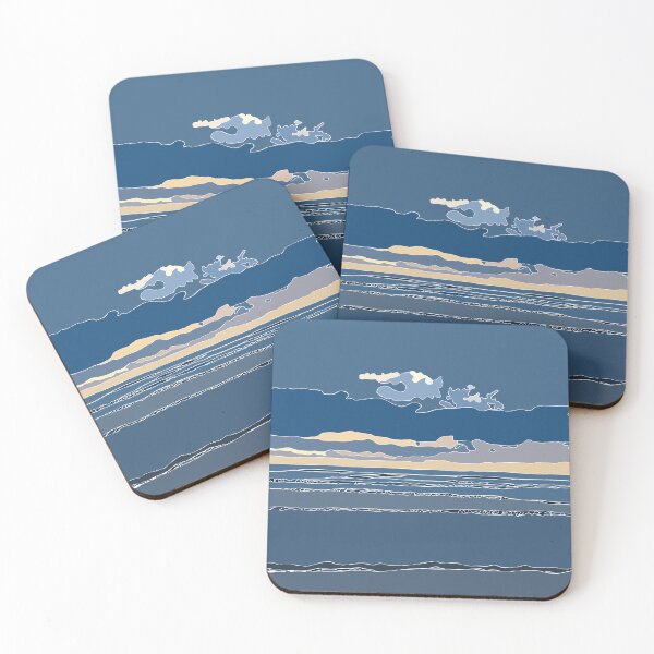 Item preview, Watergate Bay - Stormy Skies - from an original artwork by ArtKara  designed and sold by artkarapainting.