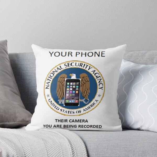 Artikelvorschau, NSA-Kamerawarnung für Mobiltelefone entworfen und verkauft von AK Designs LLC of New Hampshire.