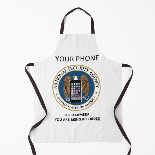 Item preview, NSA Camera warning for cel phone designed and sold by AK Designs LLC of New Hampshire.