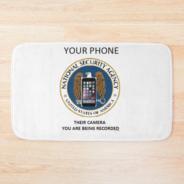 Item preview, NSA Camera warning for cel phone designed and sold by AK Designs LLC of New Hampshire.
