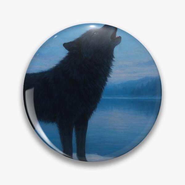Item preview, Howling Wolf at the Lake designed and sold by Sigtrix.
