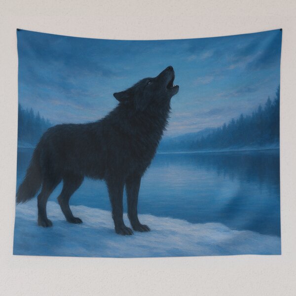 Item preview, Howling Wolf at the Lake designed and sold by Sigtrix.
