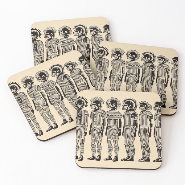 Item preview, Retro Football Players Lineup designed and sold by lautir.