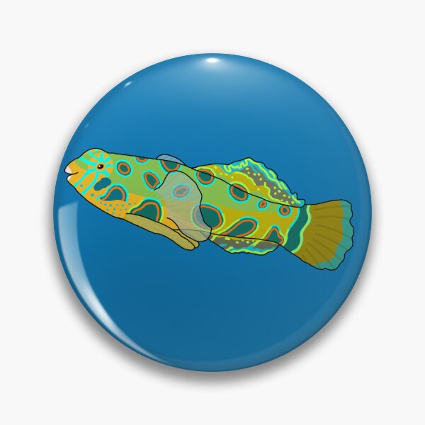 Item preview, Spotted Mandarin fish  designed and sold by Leapingdoe.