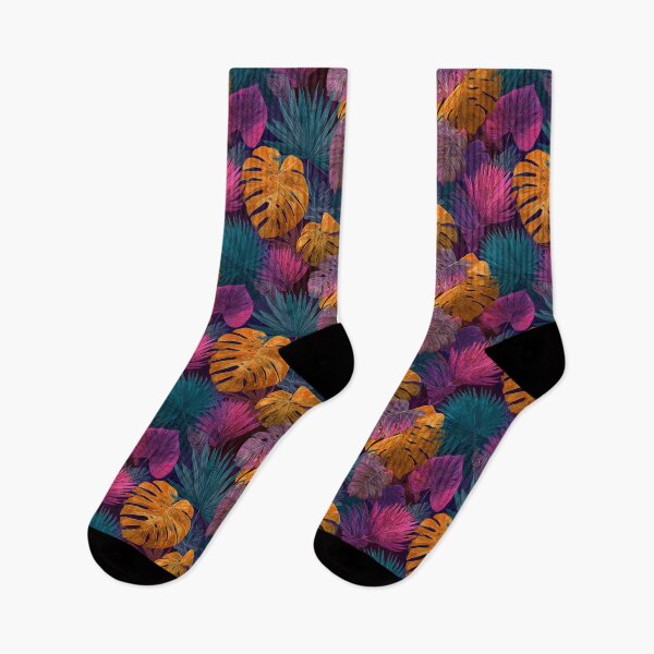 Item preview, Bold Flourishing Tropical Flower Print For Fall Celebration designed and sold by RoyalStarsPatts.