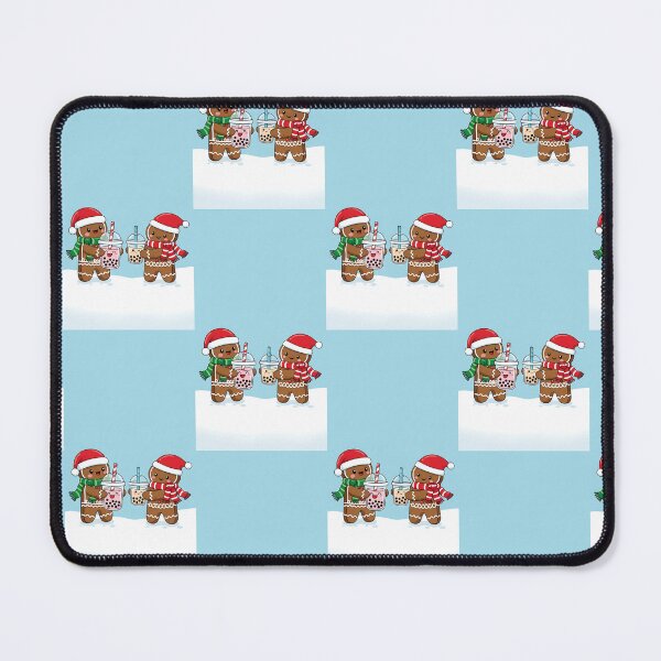 Item preview, Kawaii Gingerbread Men Drinking Boba designed and sold by Itsheartshop.