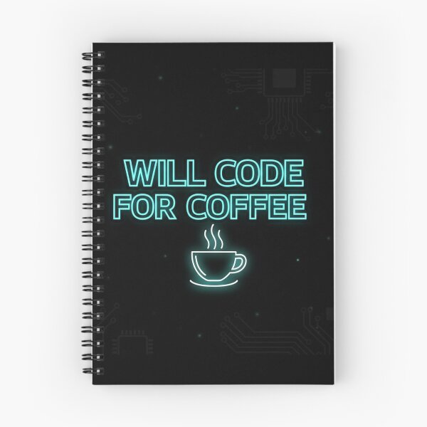 Item preview, Will Code For Coffee – Programmer Life Graphic designed and sold by loccotown168.