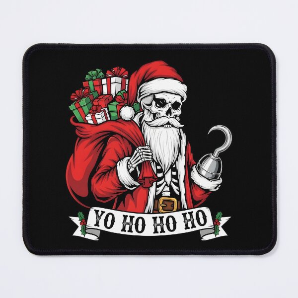 Item preview, Pirate Santa Claus - Funny Christmas Yo Ho Ho Xmas designed and sold by BakeryDozen.