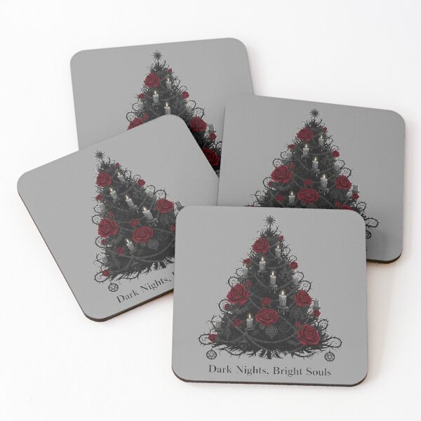 Item preview, Gothic Christmas Tree – Dark Nights Bright Souls Aesthetic Design designed and sold by Velustro Shop.