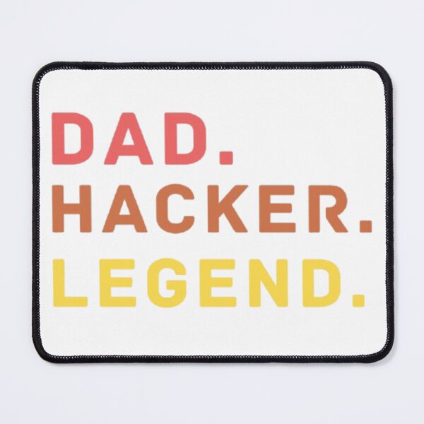 Item preview, Dad Hacker Legend – Funny Cybersecurity & IT Dad Design for Tech Pros designed and sold by tshirtfever.