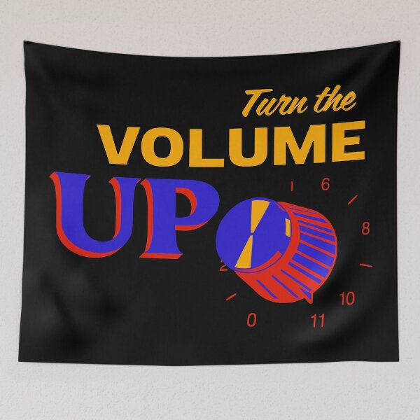 Item preview, TURN THE VOLUME UP designed and sold by oddwonders.