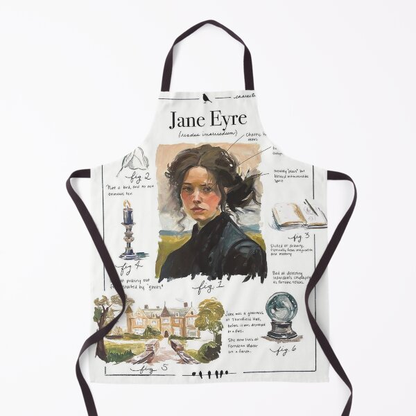 Item preview, Jane Eyre – Character Field Guide Illustration designed and sold by TT Design & Creative Studio.