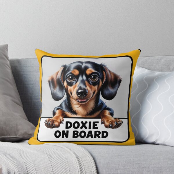 Item preview, Doxie On Board - Cute Dachshund Dog Car Sign designed and sold by SolaoLab.