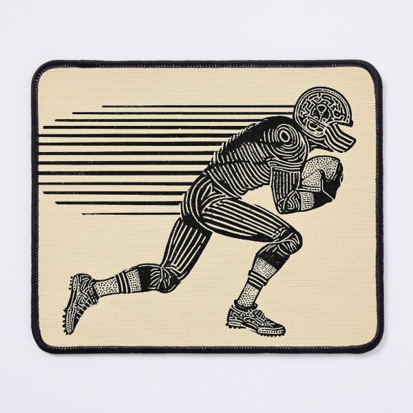 Item preview, Football Player in Motion designed and sold by lautir.