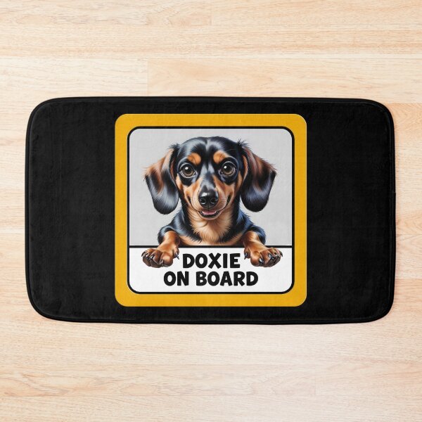Item preview, Doxie On Board - Cute Dachshund Dog Car Sign designed and sold by SolaoLab.