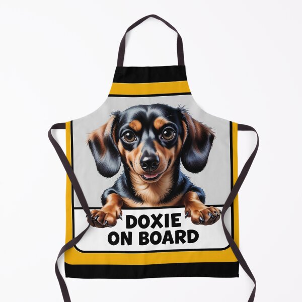 Item preview, Doxie On Board - Cute Dachshund Dog Car Sign designed and sold by SolaoLab.