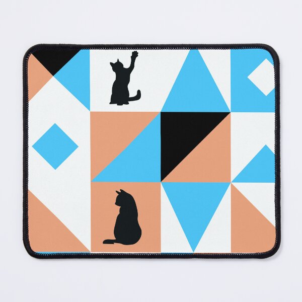 Item preview, Pattern cats blue designed and sold by ElenSolo.