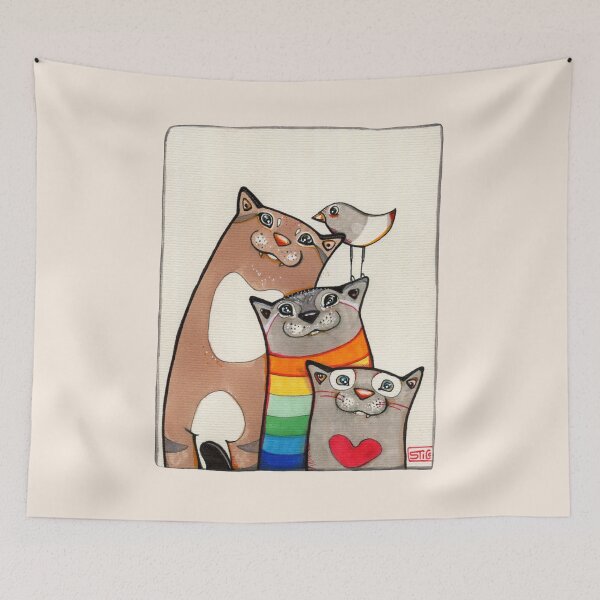 Item preview, The Misfits - Kiekeboekat Family designed and sold by Kiekeboekat.