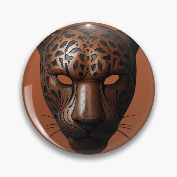 Item preview, Ancestral Mask — Jaguar Identity Perception  Symbolic Control Art designed and sold by SavannaStrikes.