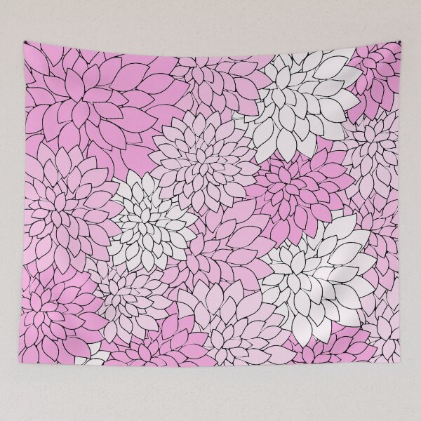 Item preview, Pink Bold Dahlia Petals designed and sold by rewstudio.