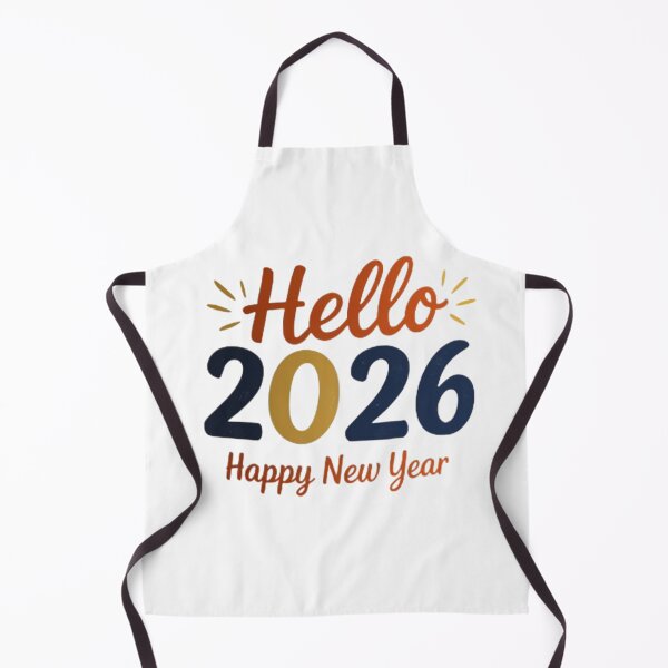 Item preview, Hello 2026 Happy New Year – Bold Festive Typography Design designed and sold by BABUSHOP5.
