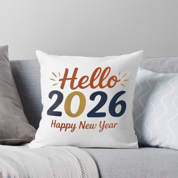 Item preview, Hello 2026 Happy New Year – Bold Festive Typography Design designed and sold by BABUSHOP5.