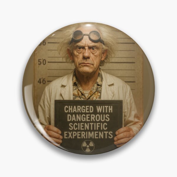 Item preview, Dr. Emmett Brown designed and sold by GorArt1.