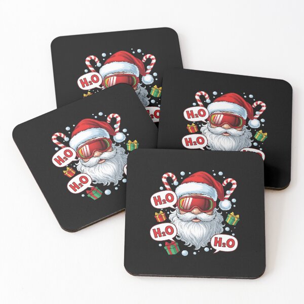 Item preview, Santa Scuba Diving Equipment Funny Scuba Diver Christmas designed and sold by BakeryDozen.