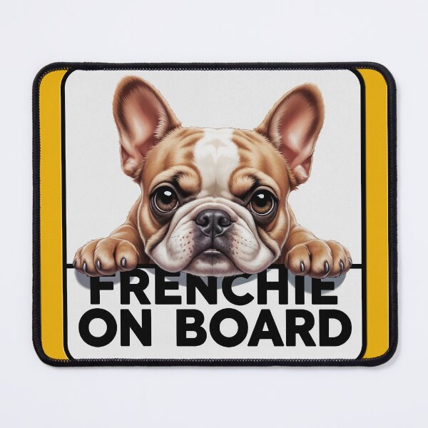 Item preview, Frenchie On Board - Cute French Bulldog Car Sign designed and sold by SolaoLab.