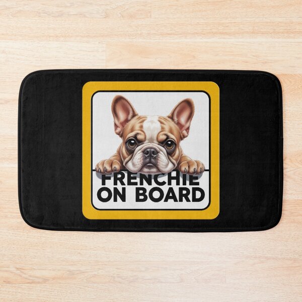 Item preview, Frenchie On Board - Cute French Bulldog Car Sign designed and sold by SolaoLab.