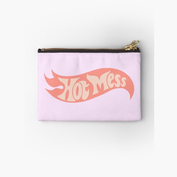 Item preview, Hot mess - funny, retro, pink designed and sold by aziza-doodles.