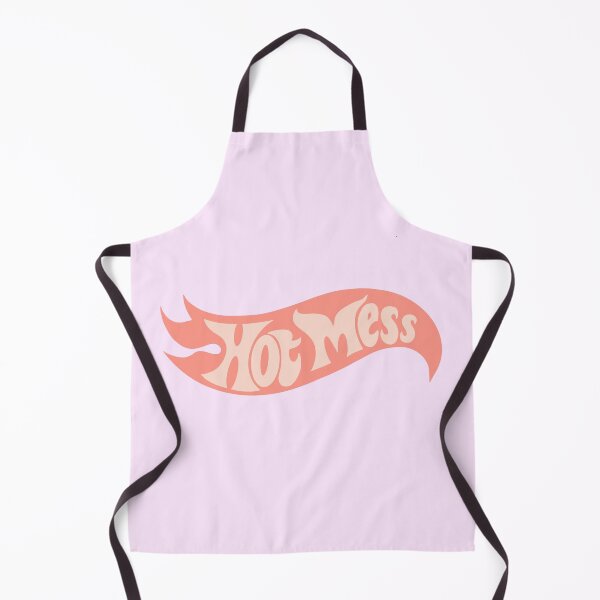 Item preview, Hot mess - funny, retro, pink designed and sold by aziza-doodles.