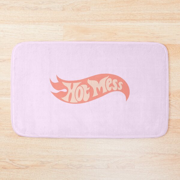 Item preview, Hot mess - funny, retro, pink designed and sold by aziza-doodles.