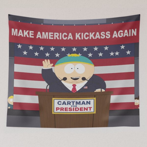 Item preview, Eric Cartman south park president designed and sold by drcoko.
