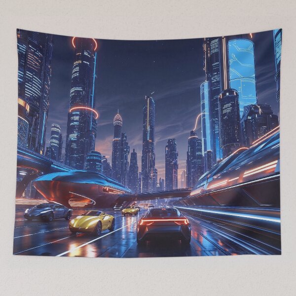 Item preview, Neon city designed and sold by Karaburmagirl.