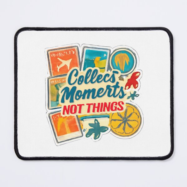 Item preview, Collect Moments, Not Things Adventure Vintage Travel designed and sold by Retro-Anime9.