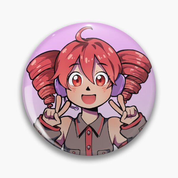 Item preview, Kasane Teto Button designed and sold by Pakhitou.