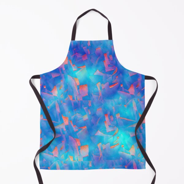 Item preview, Kaleidoscopic depth in cyan designed and sold by Sigtrix.