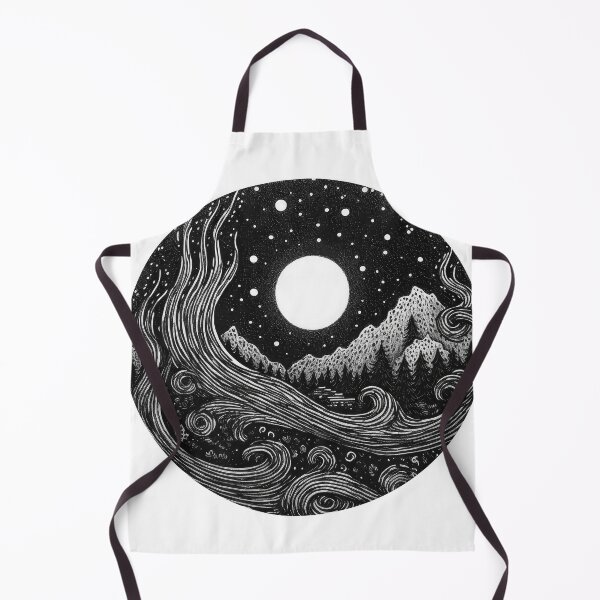 Item preview, Tranquil Mountain and Lake in Circle Art designed and sold by rainseedart.