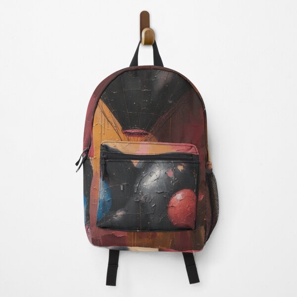 Item preview, Heart-shaped balloon in abstract oil painting designed and sold by Mianku | Für das Leben.